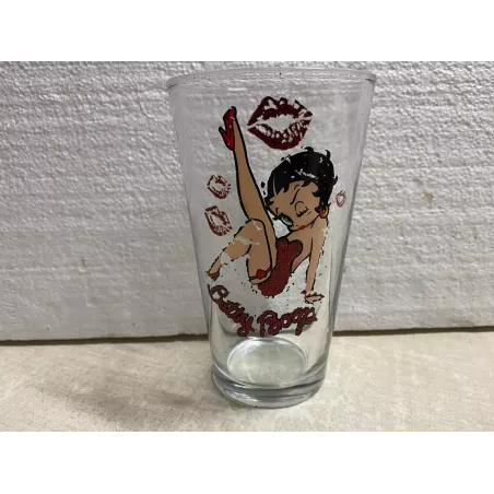 1 VERRE BETTY BOOP  HT 14.70CM