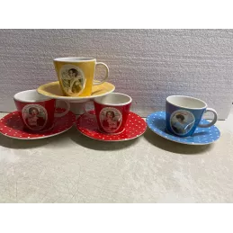 4 TASSES KELLOGG'S 18/20CL