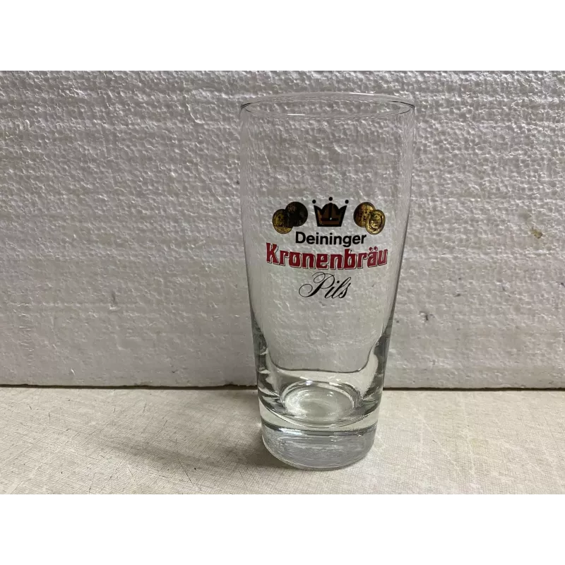 1 VERRE  KRONENBRAU PILS  25CL  HT 13.50CM