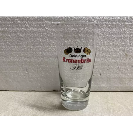 1 VERRE  KRONENBRAU PILS  25CL  HT 13.50CM