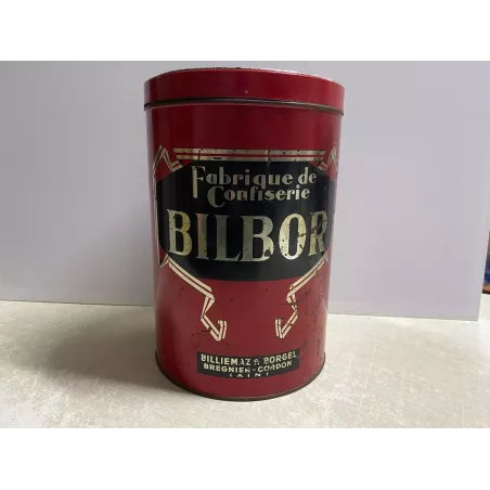 BOITE  BILLIEMAZ & BORGEL BRENIER- CORDON HT 26.50CM  DIAMETRE 18CM