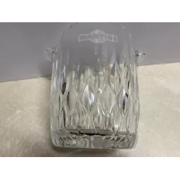 SEAU MARTINI  EN VERRE  DIAMETRE 16CM  HT 20CM