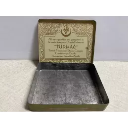 BOITE  TURMAC  CIGARETTES  9.40CM X7.40CM X1.50CM