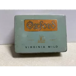BOITE CIGARETTES  OXFORD VIRGINA    MIL 14.70CM X11CM X4CM
