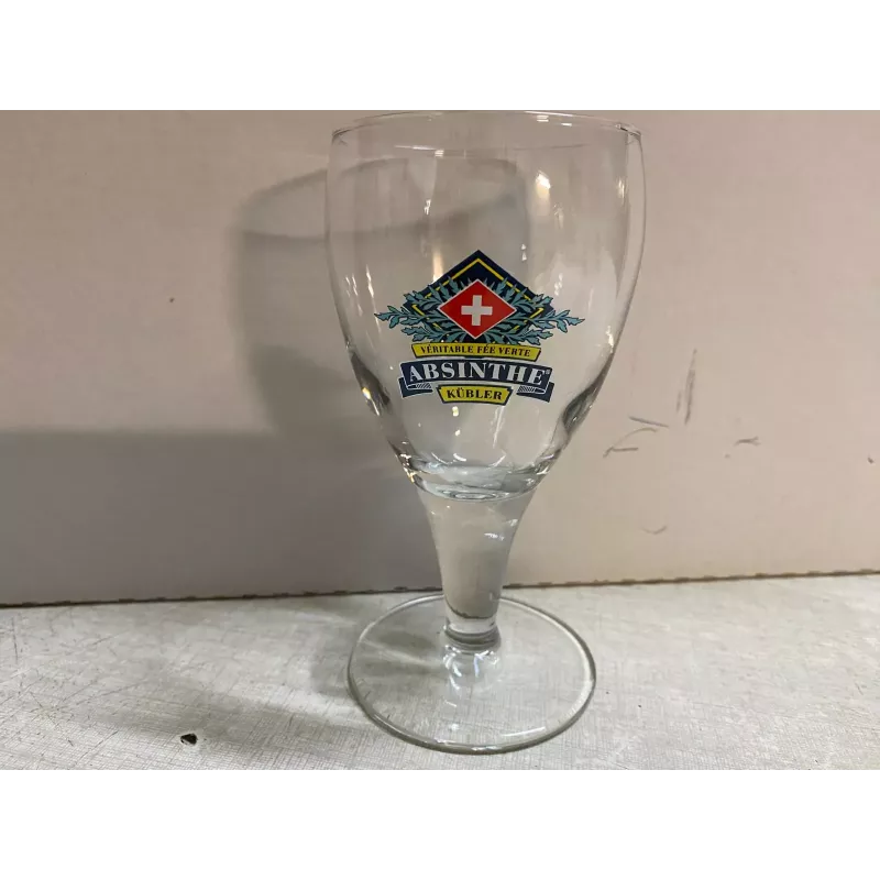 6 VERRES ABSINTHE  HT 14CM