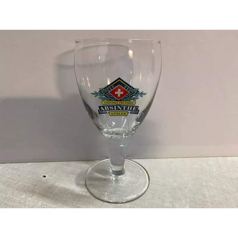 6 VERRES ABSINTHE  HT 14CM