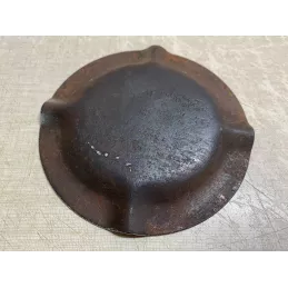 CENDRIER EMAILLE  GODIN  DIAMETRE 12CM