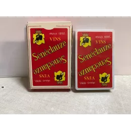 1 JEU DE 32 CARTES  VINS SENECLAUZE