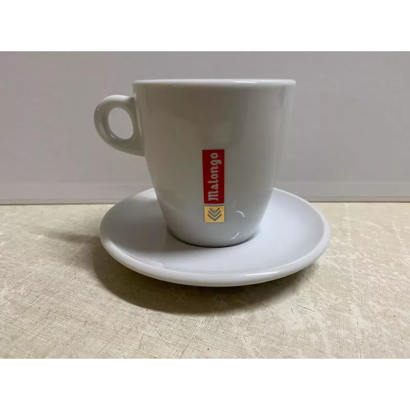 6 TASSES CHOCOLAT MALONGO  20/22CL + 6 SOUS TASSES