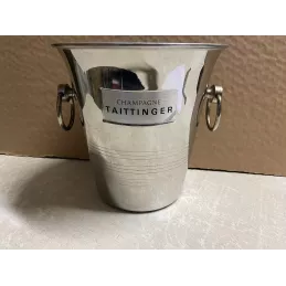 SEAU CHAMPAGNE  TAITTINGER HT 21.50CM  EN INOX