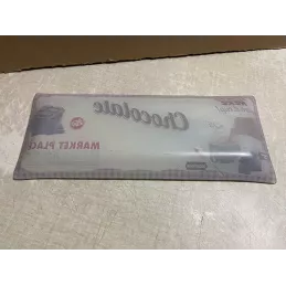 PLAT A DEJEUNER  CHOCOLATE  35CM X14CM