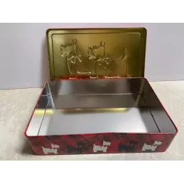 BOITE  WALKERS  SHORTBREAD SCOTTIE DOGS  24CM X16CMX5.50CM