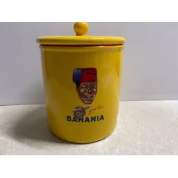 POT BANANIA  HT 18.30CM  DIAMETRE 15CM ANNEE 2002