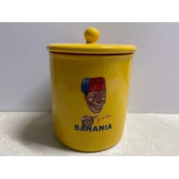 POT BANANIA  HT 18.30CM  DIAMETRE 15CM ANNEE 2002