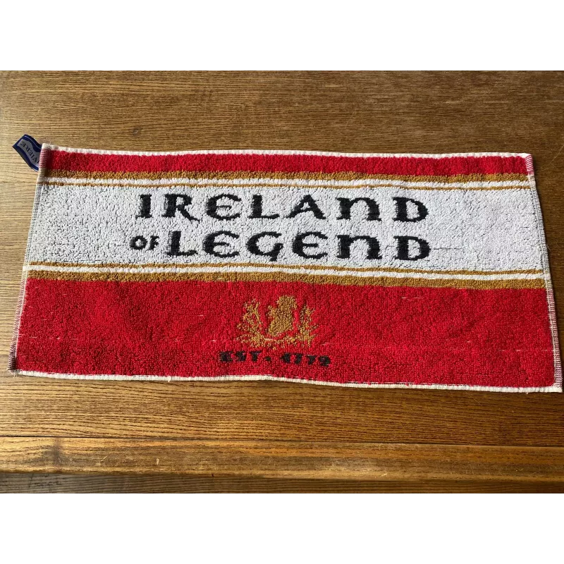 TAPIS  IRELAND OF LEGEND  EN EPONGE 45.50CM X21CM