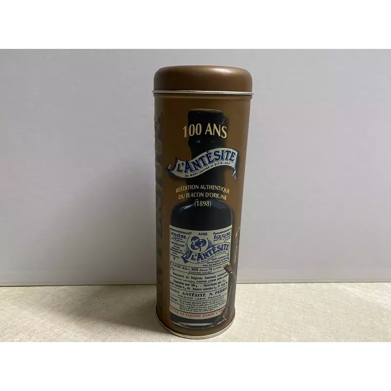 BOITE  ANTESITE  LES 100 ANS  HT 22CM