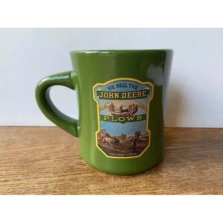 MUG JOHN DEERE  HT 9.80CM TRACTEUR