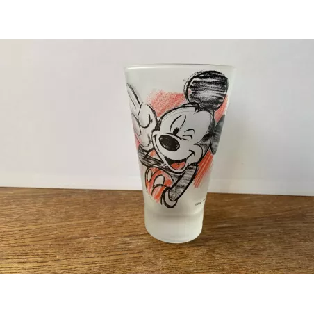 1 VERRE MICKEY  HT 13.80CM