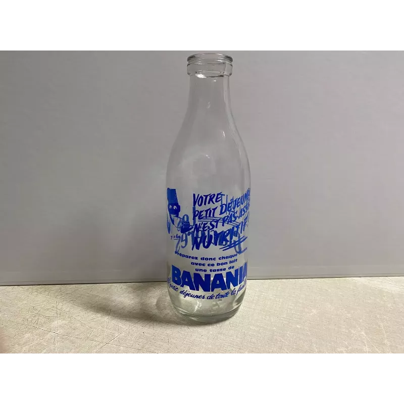 BOUTEILLE DE LAIT  BANANIA HT 26CM