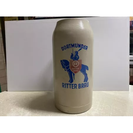 CHOPE GRES DORTUMDER RITTER BRAU 5 LITRES  HT 32.50CM