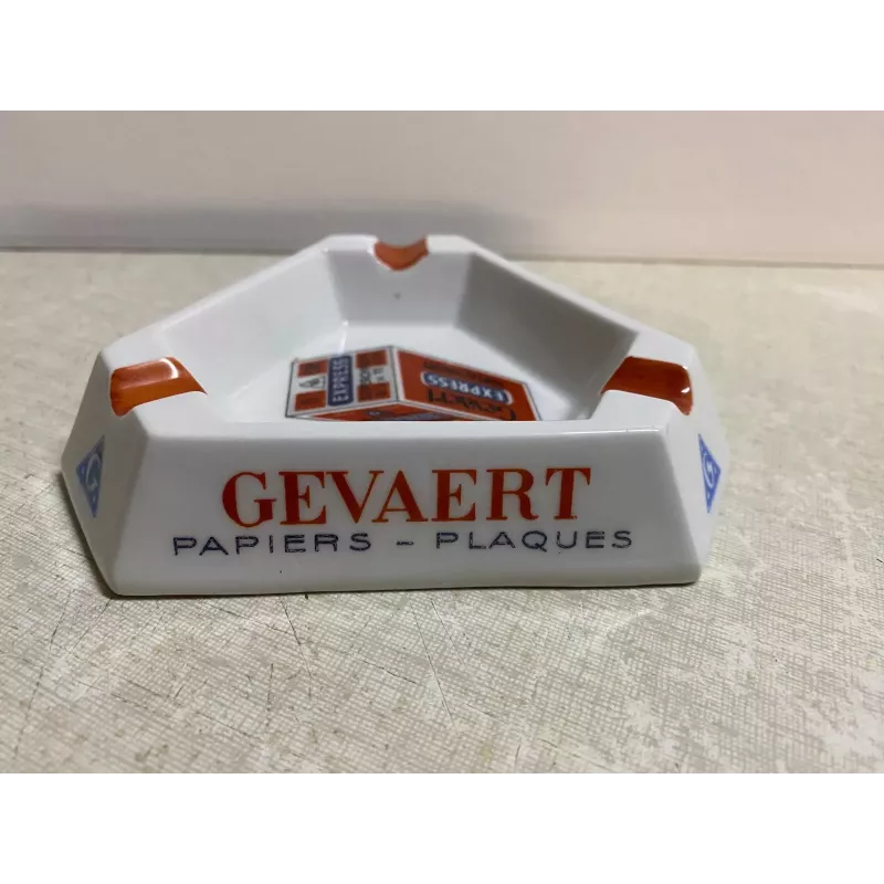 CENDRIER GEVAERT 13CM X13CM