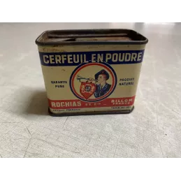UNE BOITE  CERFEUIL EN POUDRE  6CM X3.20CM X4.20CM