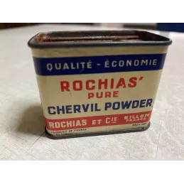 UNE BOITE  CERFEUIL EN POUDRE  6CM X3.20CM X4.20CM