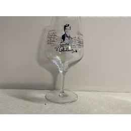 1 VERRE  CUVEE D'ARTHUR  RIMBAUD  25/50CL HT 20.60CM