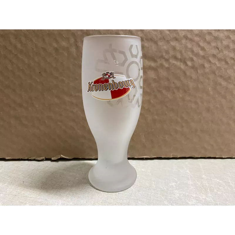 5 VERRES  KRONENBOURG  SUPER FRESH  25CL HT 17CM