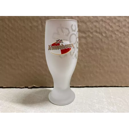 5 VERRES  KRONENBOURG  SUPER FRESH  25CL HT 17CM