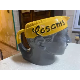 PICHET CASANIS 3 LITRES  GRIS BANDEAU JAUNE