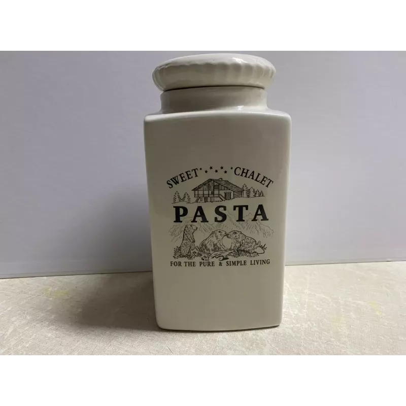 1 POT PASTA  HT 19CM 11CM X11CM