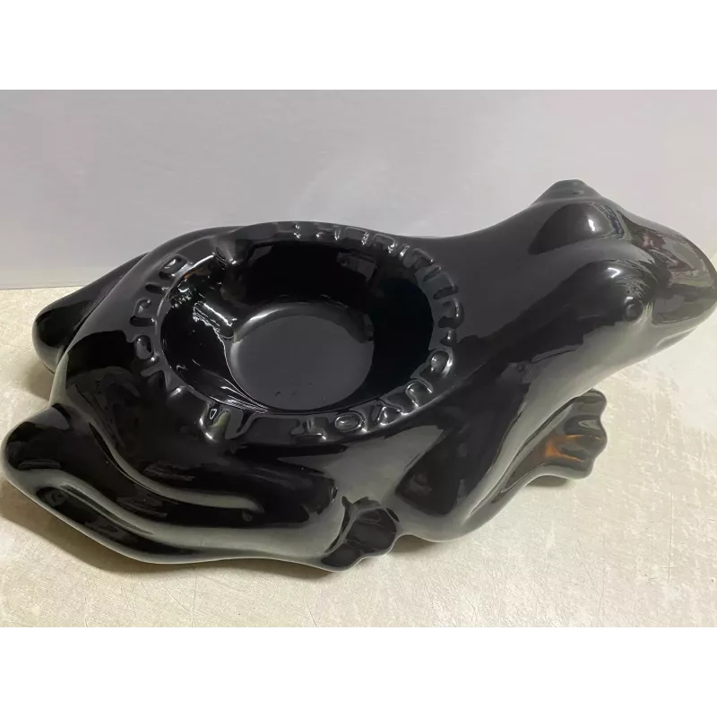 CENDRIER L'HERITIER GUYOT  NOIR  GRAND MODELE  39CM X 24CM