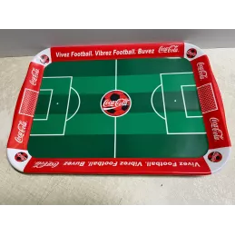PLATEAU COCA-COLA  FOOTBALL  40CM X28.20CM