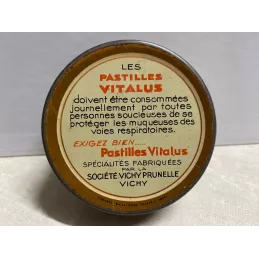 BOITE PASTILLES  VITALUS  DIAMETRE  7.50CM