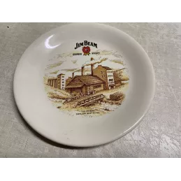 ASSIETTE  JIM BEAM  DIAMETRE 19.50CM