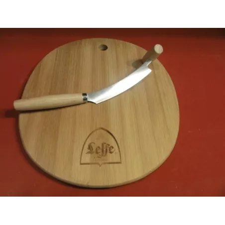 1 PLATEAU + COUTEAU A FROMAGE LEFFE 