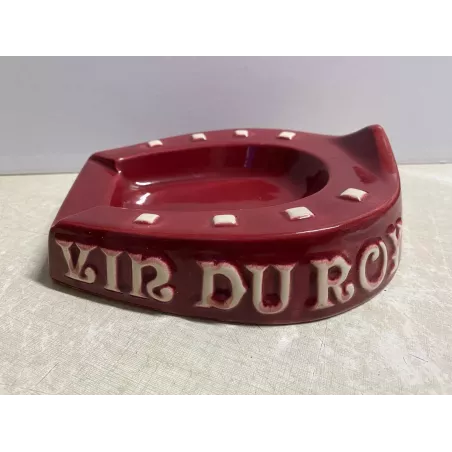 CENDRIER VINS DU ROY  PONEY  22.20CM X19.50CM