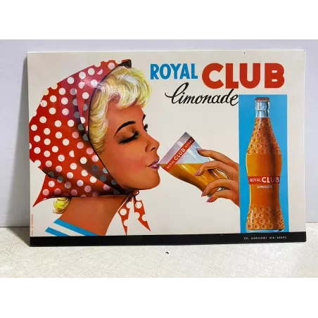 CARTON ROYAL CLUB LIMONADE   33CM X23CM