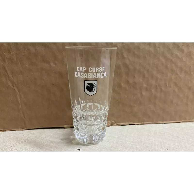 1 VERRE CAP  CORSE  CASA BIANCA  HT 11.80CM