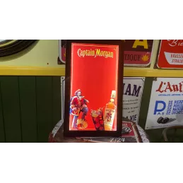 CADRE  LUMINEUX  CAPTAIN  MORGAN   33.50CM X20CM