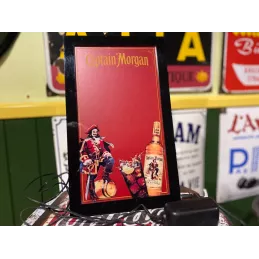 CADRE  LUMINEUX  CAPTAIN  MORGAN   33.50CM X20CM