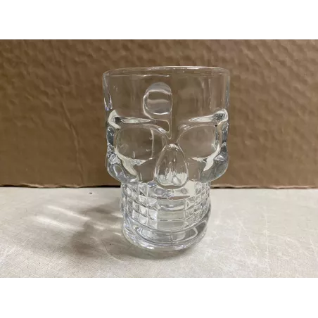 6 CHOPES TETE DE MORT 33CL HT 12CM