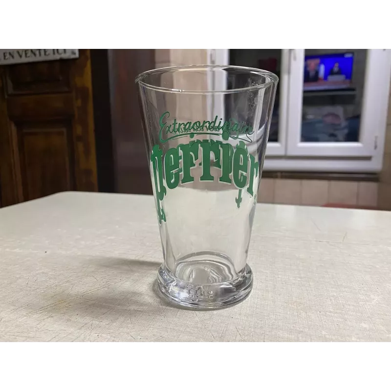 6 VERRES PERRIER EXTRA PRDINAIRE