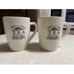 2 TASSES A THE  HT 11.20CM