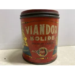 BOITE  VIANDOX  SOLIDE  DIAMETRE 7.80CM  HT 9CM