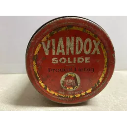 BOITE  VIANDOX  SOLIDE  DIAMETRE 7.80CM  HT 9CM