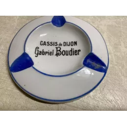 CENDRIER  CASSIS DE DIJON  GABRIEL BOUDIER  DIAMETRE 12CM