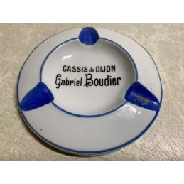 CENDRIER  CASSIS DE DIJON  GABRIEL BOUDIER  DIAMETRE 12CM