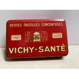 BOITE  PETITES  PASTILLES  CONCENTREES   VICHY SANTE   12CM X7.50CM